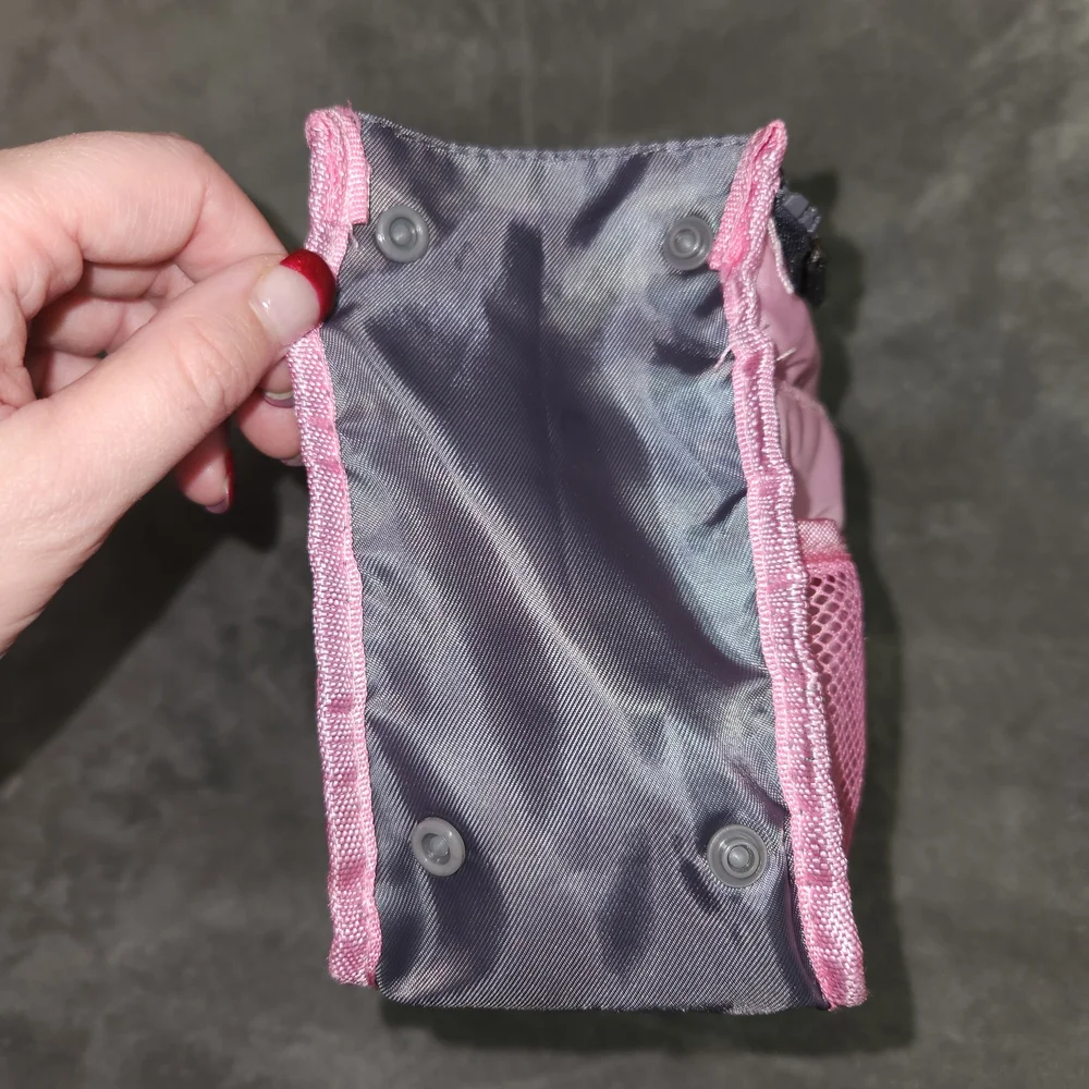 Pink and Black Bag Organizer